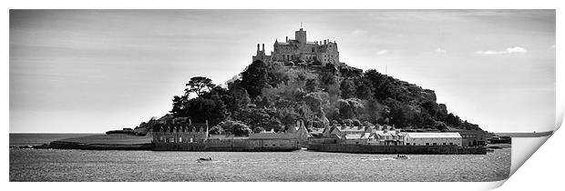 St Michaels Mount Print by Ian Cocklin