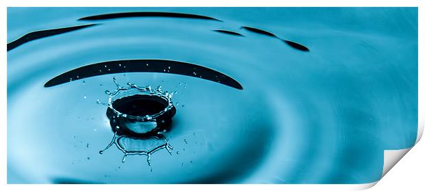 Water Drop Print by Ian Cocklin