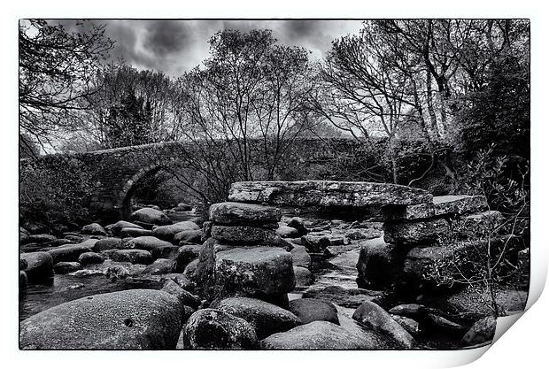  Dartmoor Bridges Print by Ian Cocklin