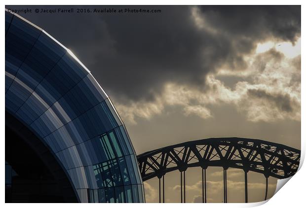 Tyne Bridge Newcastle upon Tyne  Print by Jacqui Farrell