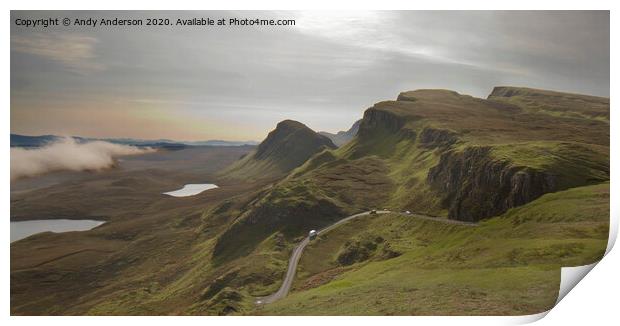 Sky over Skye - from the Quiraing Print by Andy Anderson