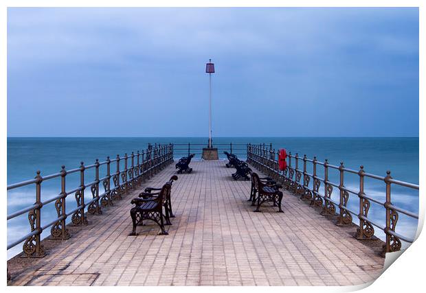  Banjo Pier Print by Val Saxby LRPS