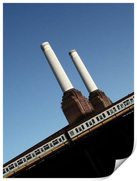 Battersea Power Station Print by Brian Sharland