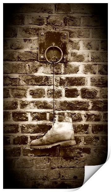 Old Boot! Print by Brian Sharland