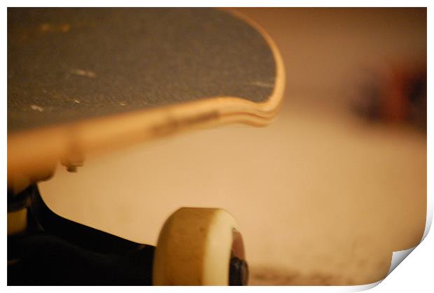 Skateboard Detail Print by Matt O'Sullivan