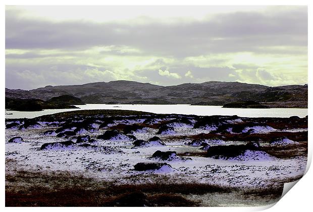 HEBRIDES CENTRAL HEARTLAND OF LEWIS 1 Print by Jon O'Hara