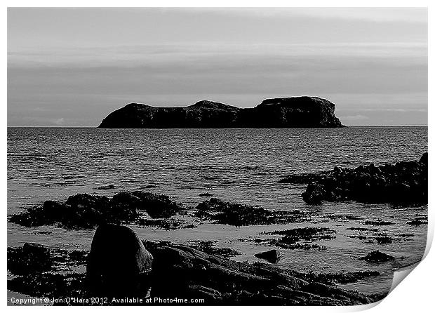 HEBRIDES BEAUTIFUL BAYBLE BEACH OF LEWIS 33 Print by Jon O'Hara