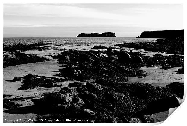 HEBRIDES BEAUTIFUL BAYBLE BEACH OF LEWIS 47 Print by Jon O'Hara