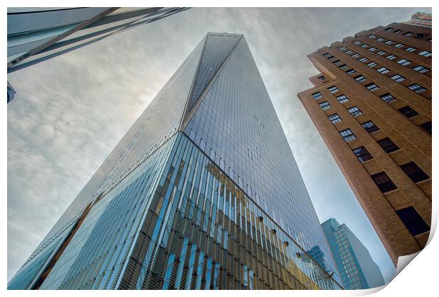  The One World Trade Centre (OWTC) New York City  Print by Alan Matkin