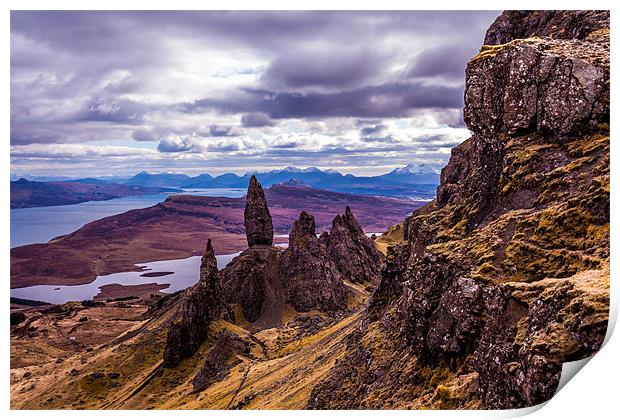 The Old Man of Storr Print by Gary Finnigan