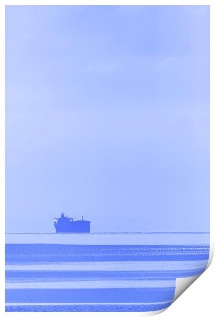 Ship Print by Gary Finnigan