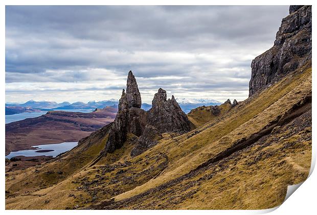The Old Man of Storr Print by Gary Finnigan