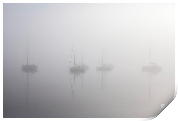 Misty Day Series - 21 of 23 Print by Gary Finnigan