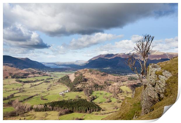 Crag Hopping Print by Gary Finnigan