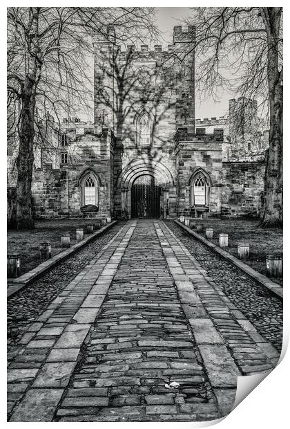 Durham castle Print by Gary Finnigan