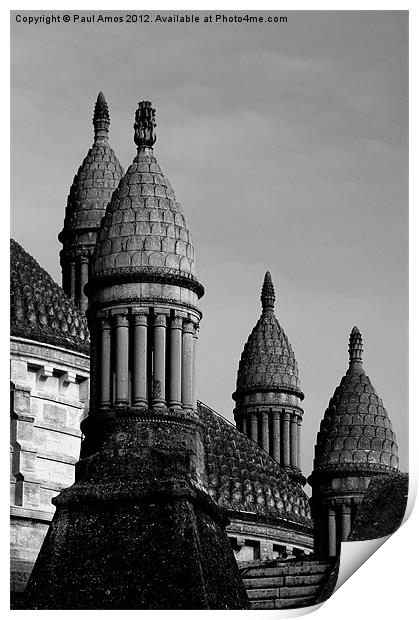 Domes Print by Paul Amos
