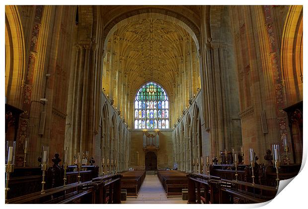 Abbey Entrance Print by Dave Reed