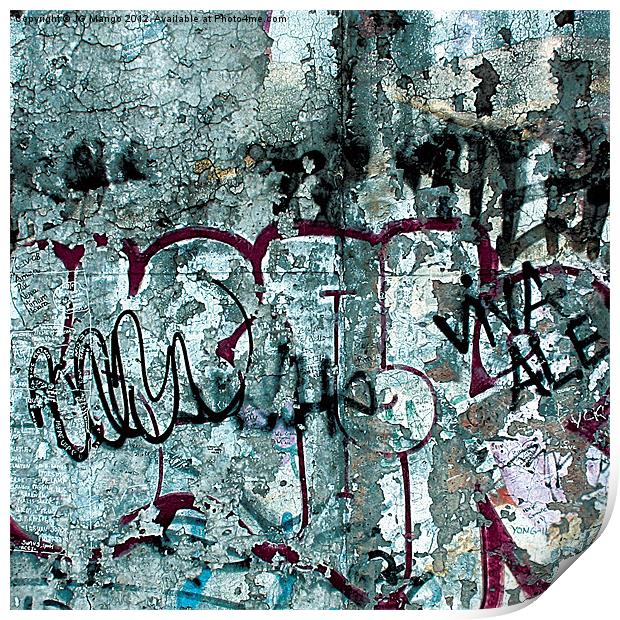 Berlin Wall Number 8 Print by JG Mango
