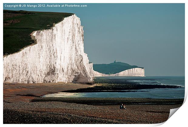 Two Sisters Seven Sisters Print by JG Mango