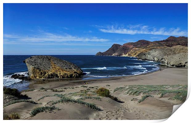 Playa de Monsul Print by Digby Merry