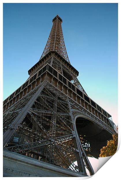 La Tour Eiffel Print by Simon Armstrong