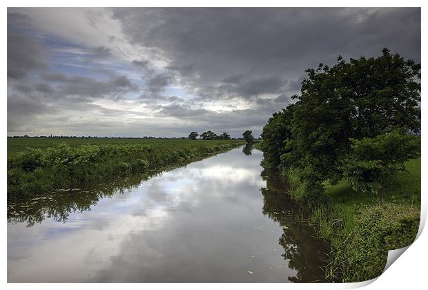 Royal Military Canal Print by George Cox