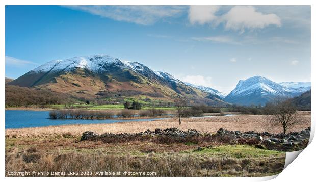 Buttermere Print by Philip Baines