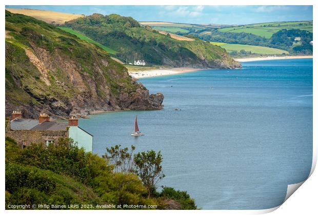 Beautiful Start Bay Print by Philip Baines