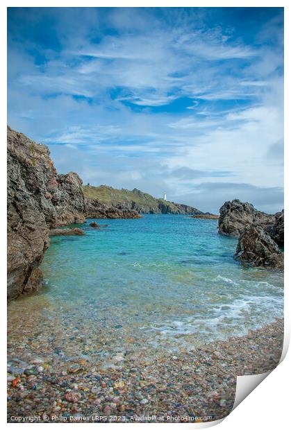 Start Point Lighthouse Print by Philip Baines