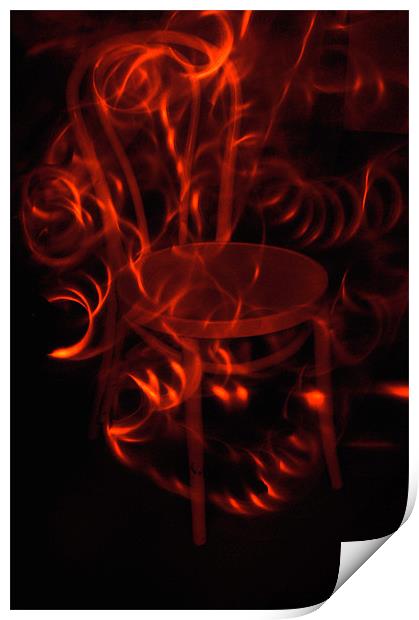 The Hot Seat Print by Andrew Vernon