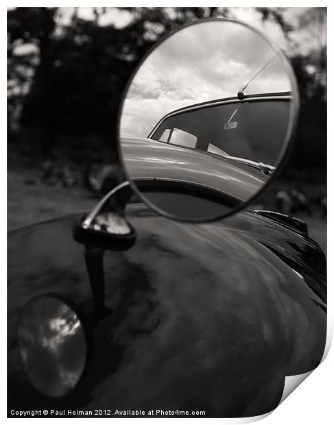 Vintage Reflections Print by Paul Holman Photography