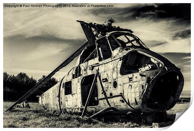 Westland Wessex Print by Paul Holman Photography