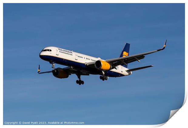 Icelandair Boeing 757-208    Print by David Pyatt