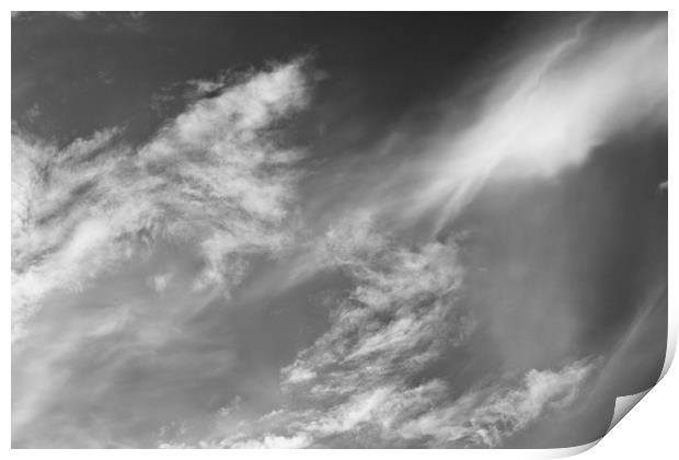 Cloud Imagery Print by David Pyatt