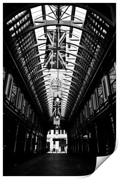 Leadenhall Market London Print by David Pyatt