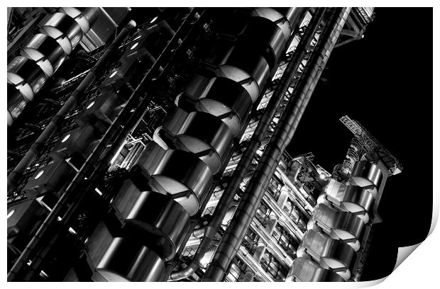 Lloyd's Building London Print by David Pyatt