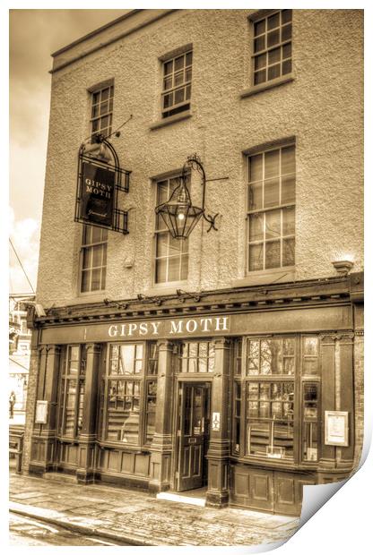 The Gipsy Moth Pub Greenwich Print by David Pyatt