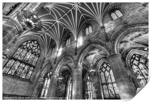 St Giles Cathedral Edinburgh   Print by David Pyatt