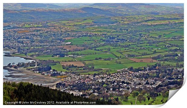 Rostrevor and Warrenpoint Print by John McCoubrey