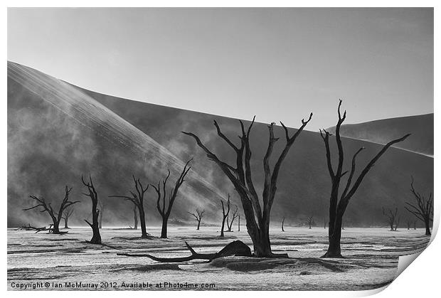 Desert Dust Storm Print by Ian McMurray
