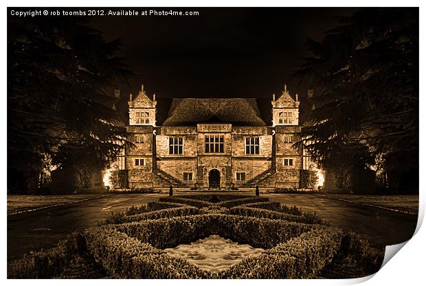 A PALACE VIEW Print by Rob Toombs
