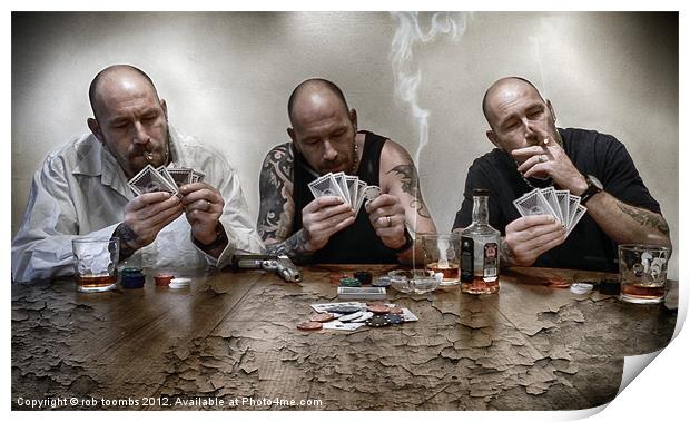 THE GAME Print by Rob Toombs