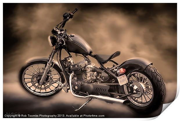 REGAL BOBBER PAINTING Print by Rob Toombs