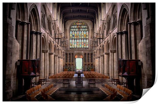  CATHEDRAL VIEW Print by Rob Toombs