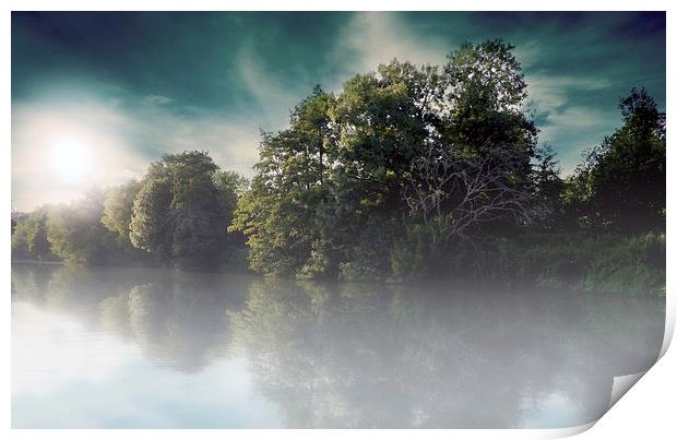  MORNING MIST Print by Rob Toombs