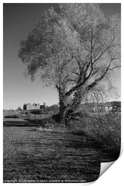 Linlithgow Palace Print by Lee Osborne