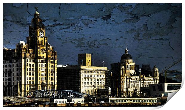 The three graces Print by sue davies