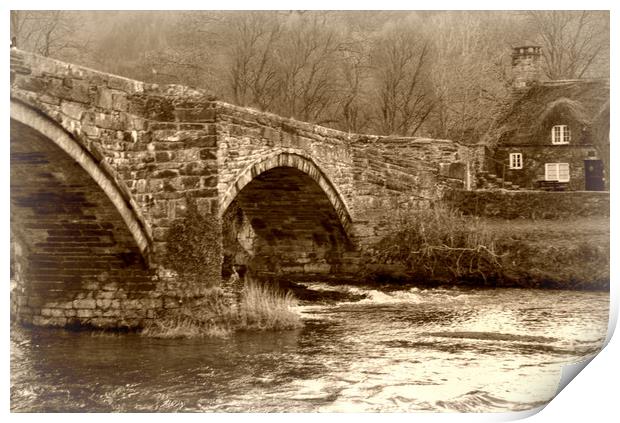 the bridge Print by sue davies