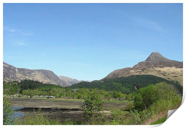 Pap of Glencoe Print by james richmond