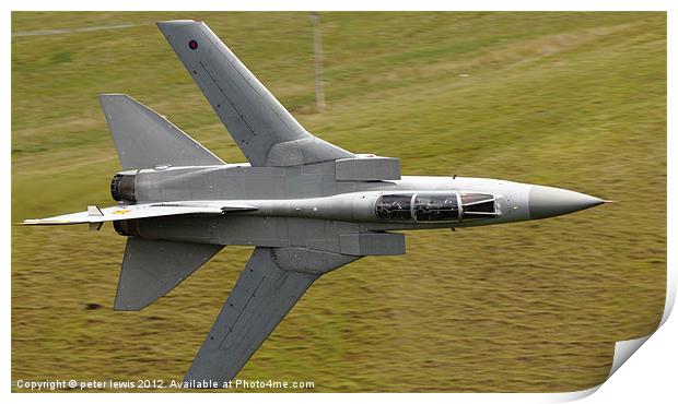 Fighter Jet Print by peter lewis